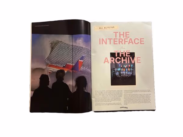 Photo of the Interface vs the Archive physical copy